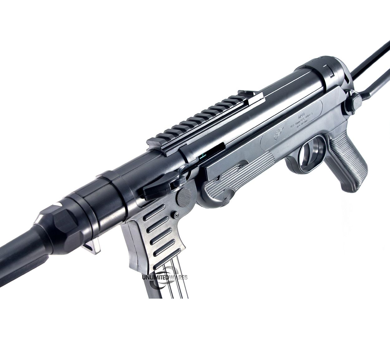 NEW MP40 SPRING ASSAULT SMG WW2 AIRSOFT GREASE GUN RIFLE M3 M40 Sniper BB Pellet eBay